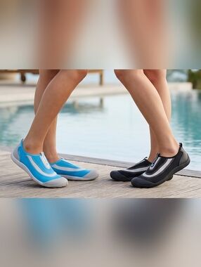 Cudas Water Shoes Lot of 2 Pairs Blue & Black Beach Swim Aqua Surf Size 7/Women